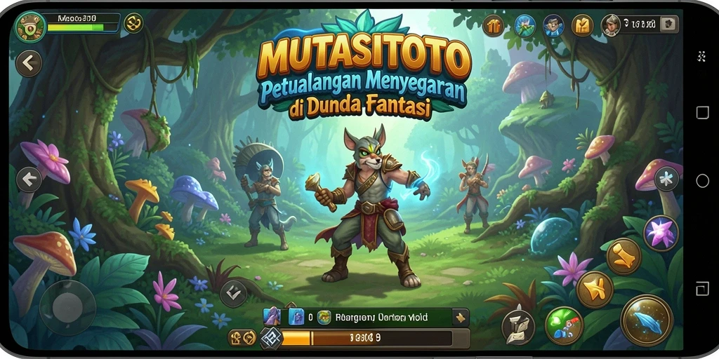 Tampilan gameplay petualangan menarik dari MUTASITOTO.